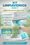 KIT LIMPIAVIDRIOS 3 EN 1