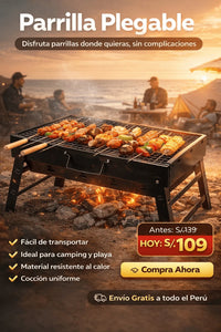 PARRILLA PLEGABLE