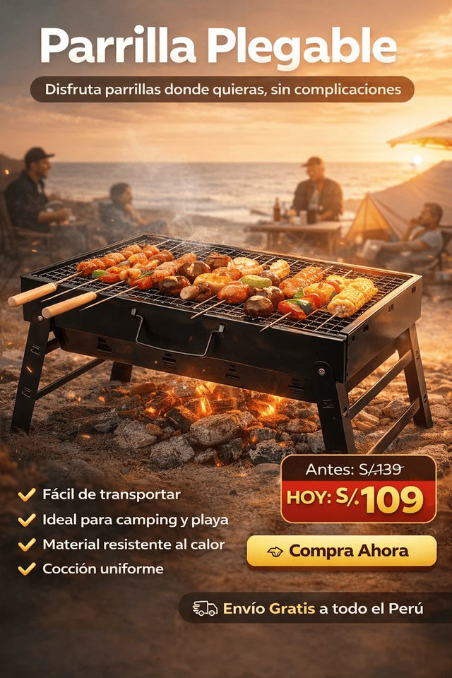 PARRILLA PLEGABLE